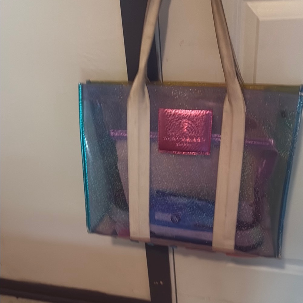 Kurt Geiger Iridescent Multicolor Tote